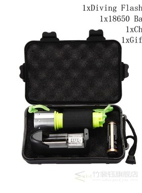 LED Torch XML T6 LED Diving Flashlight Underwater 100m Scuba