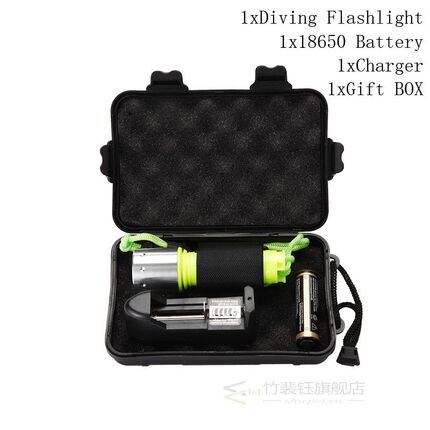 LED Torch XML T6 LED Diving Flashlight Underwater 100m Scuba