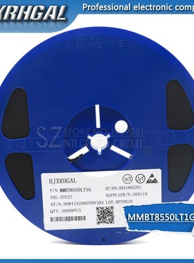 1Reel 3000pcs SS8550 SOT23 MMBT8550 MMBT8550LT1G SMD  SOT-23