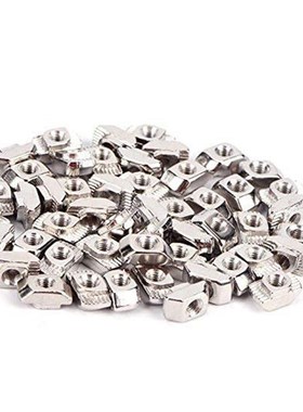 50 Pcs M5 T-Slot Hammer Head Nut 2020 Series Aluminum Profil
