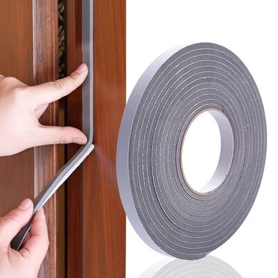 Freeshipping 5 Meters(500cm) Adhesive Foam Weather Draught E
