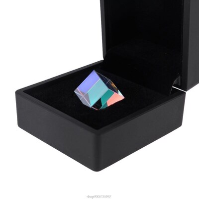 Combiner Splitter Cross Dichroic Cube RGB Prism Optical Glas
