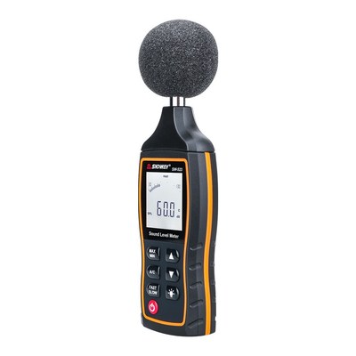 Digital Sound Level Meter Decibel Monitoring Tester Noise Vo