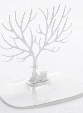 Necklace Deer Tree Stand Holder Organizer Display Ring Jewel