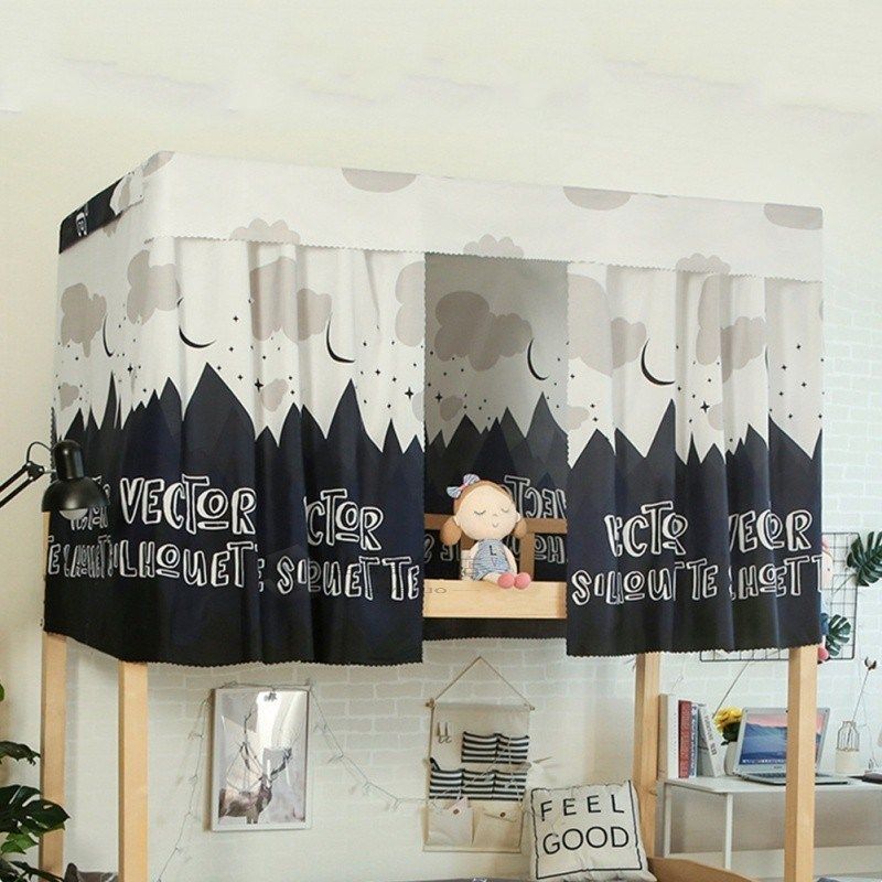 *1Pcs Student Dormitory Bed Curtain Blackout Cloth Mosquito