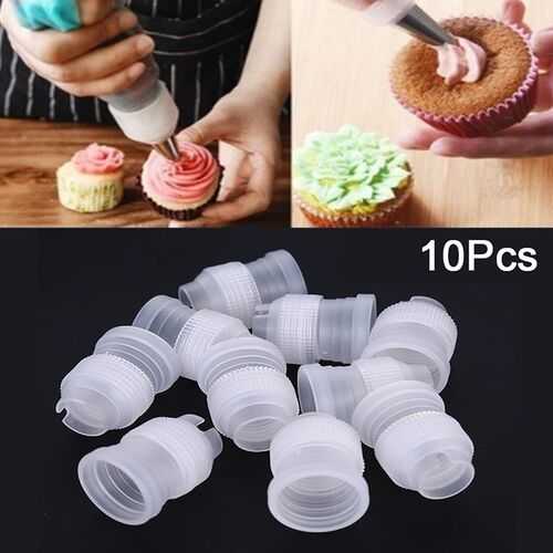 10Pcs Icing Piping Nozzles Tips Cake Decorating Converter Co
