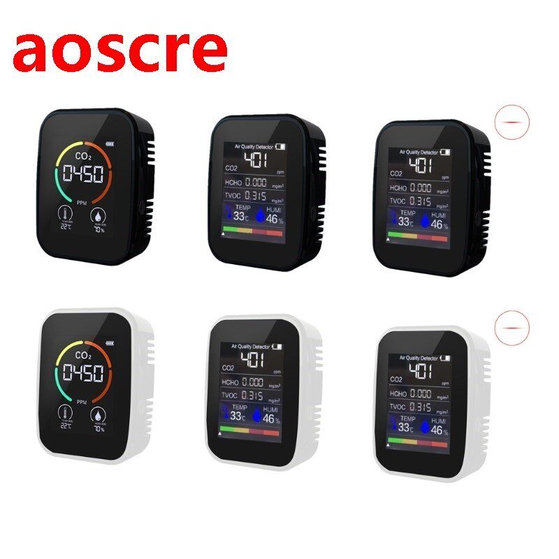 35ED CO2 Meter Digital Temperature Humidity Sensor Tester 5