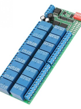 DC 12V Realy 16 Channel RS485 Relay Module  RTU Relay Board
