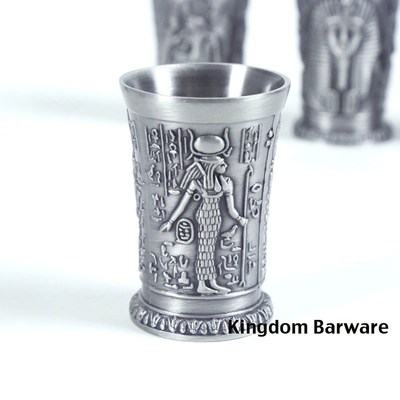 1PCS 40ml Creative Ancient Egypt Shot Glass Mini Mug Espress