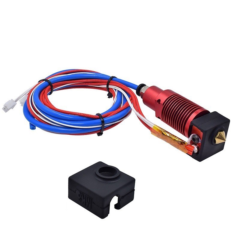 Upgrade 12V 2 in 1 Out Extruder Hot End Kit Dual-Color 1.75M