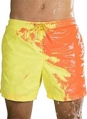 2020 Color changing Swimming Trunks Men Swimwear Swim Short