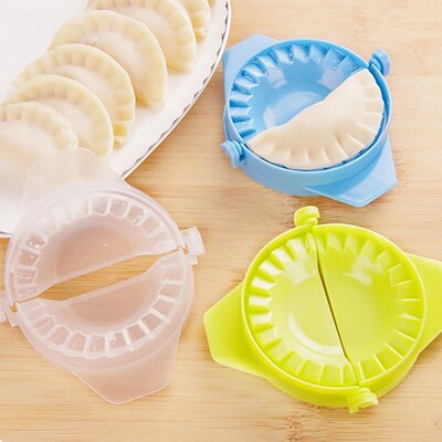 3Pcs DIY Dumplings Maker Tool Plastic Dumpling Mold Baking M