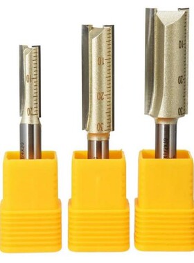 Upgrade 1/4 Inch Shank 2 Flute Straight Router Bit CNC Carbi