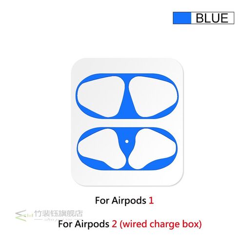 Metal Dust Guard er Film On  AirPods 1 Case Dust-proof Prote