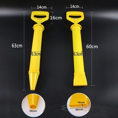 Mayitr 1pc Stainless Steel Caulking Gun Pointing Brick Grout