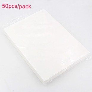 50pcs A4 Wafer Paper Blank Edible Icing Sugar Papers for Cak