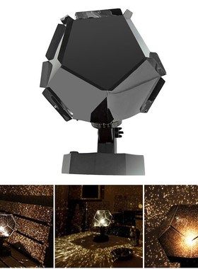 Romantic Starry Polygonal Projector Night Sky Lamp LED Proje