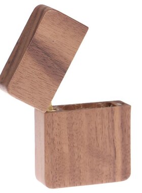 1 Pcs 55x40x14mm/53x53x24mm Wood Ring Bearer Box Wedding Eng