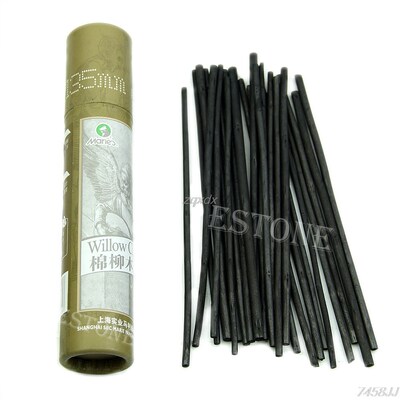 25pcs Artist for Charcoal Dark Black Pencils Sketch Drawing