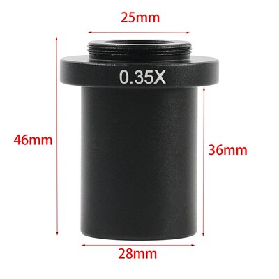 0.35 X 0.5 X 1 X C - Mount Auxiliary Eyepiece Adapter is