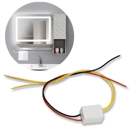 12V Bathroom LED Lamp Mirror Anti-fog Relay Anti-fog Film C