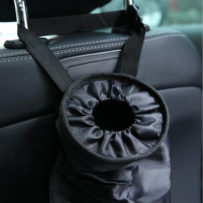 Portable Car Auto Dustbin Trash Garbage Dust Rubbish Bin Can