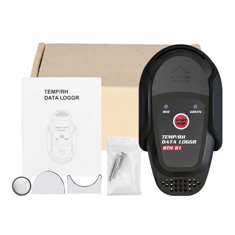 USB Temperature Humidity Data Logger Recorder Generates PDF