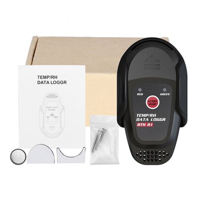 USB Temperature Humidity Data Logger Recorder Generates PDF