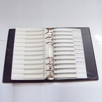 0805 SMD Sample Book 63values 3025pcs 5% Resistor Kit and 17