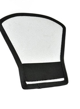 Universal DSLR Camera Flash Speedlite Diffuser Silver/White