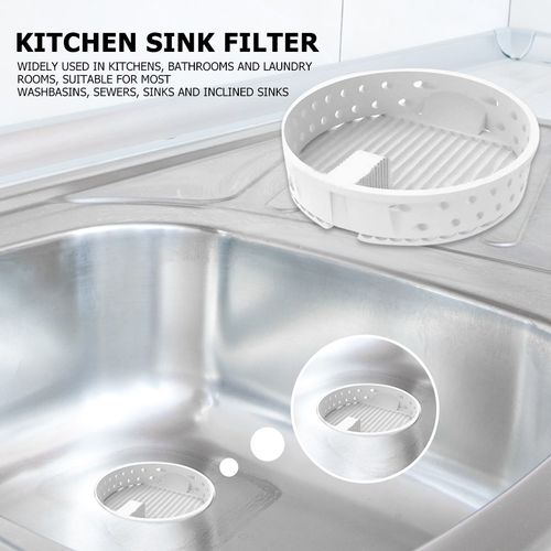 Kitchen Sink Strainer Stopper Cover Bathroom Basin Hair Catc