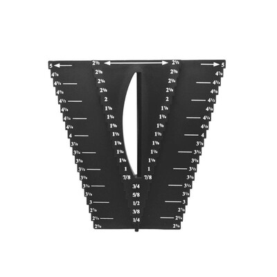 2 in 1 Woodworking Caliper Gauge Center Finder Measure Scrib