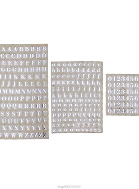 5Pcs 3mm Alphabet Letters Chunky Glitter Epoxy Resin Decorat