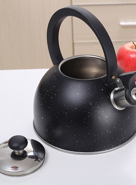 1PC Black Whistle Teakettle Gas Whistle Bing Water Kettle Mo