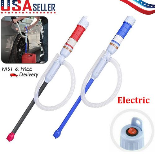 Portable Handheld Pump Siphoning Liquid Transfer Water Gas