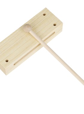 Muslady Square Solid Wood Percussion Instrument 2 Tone
