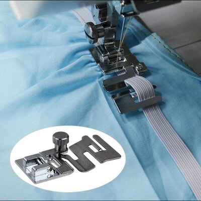 Domestic Sewing Machine Footpresser Rolled Hem Curling Press
