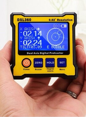 DXL360 High accuracy Dual Axis Digital Angle Protractor Angl