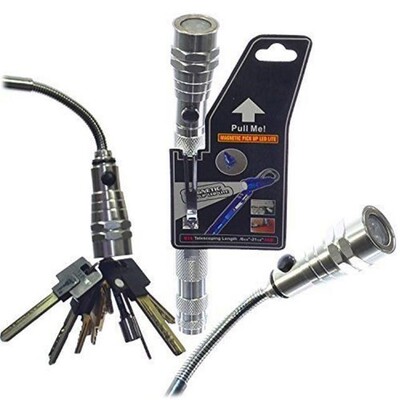 Flexible 3 torche LED télescopique magnétique de Pick Up T