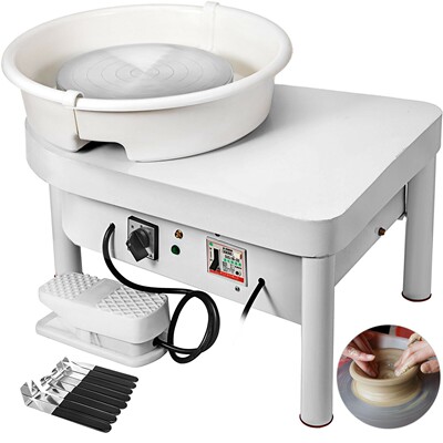 VEVOR Ceramic Wheel Machine 300W Electric Pottery 25cm Ceram