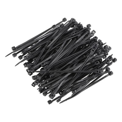 300 pcs Cable Zip Ties 60mmx1.8mm Self-Locking Nylon Tie Wra