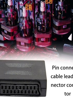Exquisitely Designed Durable 21 Pin Scart Coupler Cable Lea