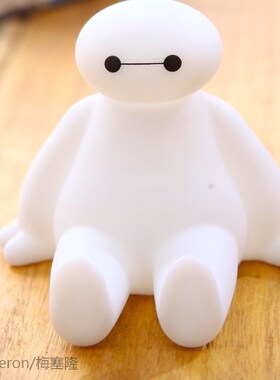 2pcs Lovely Baymax Rubber Bracket Cartoon Tabl
