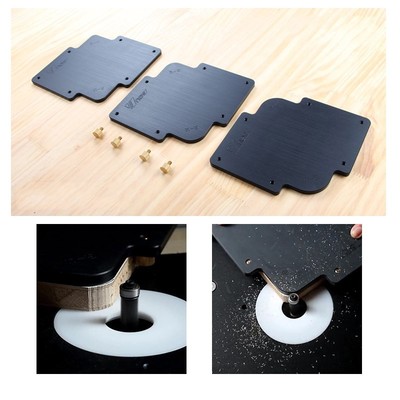 3pcs New R Round Corner Jig Template Bakelite Plate Router T