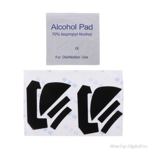 2 Sets of 0.6 mm Mouse Skates Mouse Stickers Pad is suitable