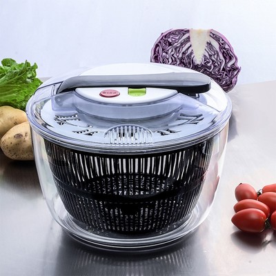 Multifunction Manual Salad Washer Spinner Drainer Lettuce Ve