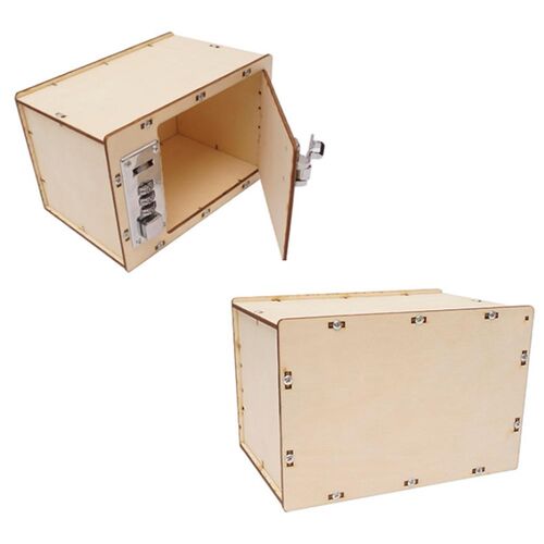 DIY Mechanical Password Box Toy Kids Science Experiment Kit