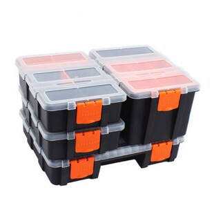 4Pc/set Tool Case Components box Plastic Parts Combined Tran