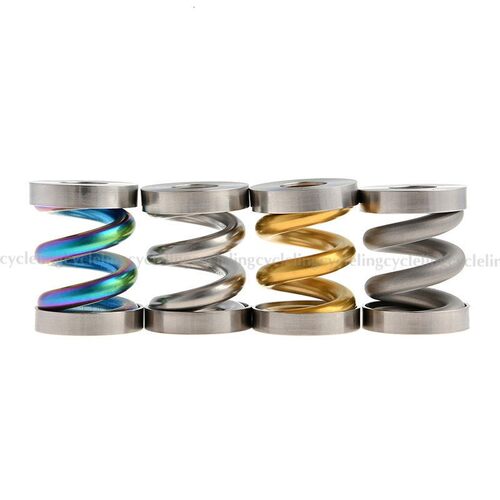 Titanium Alloy Bike Shock Absorber Mountain Road Cycling Spr