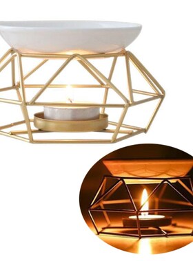 Metal Essential Oil Diffuser Aroma Burner Aromatherapy Candl